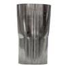 13170 by VIBRANT PERFORMANCE - Stainless Tubing; 3 in. Oval to 3 in. O.D. Round Transition Adapter 6 in. Long;