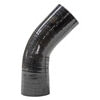 Vibrant Performance 2757 Hose Coupler 4 Ply 45 Degree Elbow; 3.25 in. I.D. x 4.5 in. Leg Length; Black;