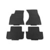 Vaico V10-7494 Floor Mat Set All-Weather Floor Mats; rubber, black, front and rear