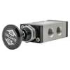 APSCO VX-3 Multi-Purpose Hydraulic Control Valve Air Control Valve - 3-Way Push-Pull, 2-Position, with 1/4 in. Exhaust Ports