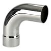 Donaldson J009547 Exhaust Elbow Exhaust Elbow - 90 deg. angle, OD-ID Connection, Chrome, 1.65 mm. wall thickness