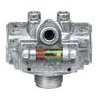 Donaldson P166417 Engine Cylinder Head Assembly Hydraulic Filter Head - 4.00 in., SAE-16 Inlet/Outlet Size, with Bypass Valve