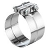 X007785 by DONALDSON - CLAMP-STEPPED.PREFORMED.5IN.SS.SEALCLAMP