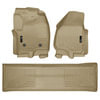 Husky 99713 Floor Liner Weatherbeater - Front & 2nd Seat Floor Liners (Footwell Coverage)