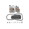 Vaico V30-2256 Transmission Filter Kit Filter W/ Oil Pan Gasket, Plug Housing, Mfr Appr Oil (MB 236.15 7 ltr), Instl HW