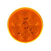 Peterson Lighting 826A-7 Turn Signal / Parking Light Assembly LED Turn Signal, Front & Rear, Round, Grommet-Mount, 4", amber,