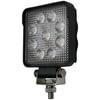 Peterson Lighting 910-MV Off-Road Light LED Work Light, Square, Pedestal Mount 1200 Lumen 4.29"X4.29" Multi-volt, white, box