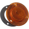 Peterson Lighting M140FA Clearance Light Incandescent Marker/ Clearance, P2, Round, w/ Reflex, 2", amber, bulk pack