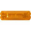 Peterson Lighting M161A Clearance Light LED Marker/ Clearance, P2, Rectangular, 4"X1.25", amber, bulk pack