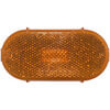 Peterson Lighting V128A Clearance Light Incandescent Marker/ Clearance, P2, Oblong, w/ Reflex, 4.07"X2.04", amber, Viz Pack