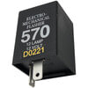 Peterson Lighting 570 Turn Signal Flasher Flasher, 25 Amp Electro-Mechanical, 2-Prong, poly bag