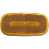 Peterson Lighting V180A Clearance Light LED Marker/ Clearance, P2, Oblong, Reflex, 4.13"X2.0", amber, Viz Pack