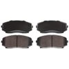 AD1258 by ADVICS - ADVICS Ultra-Premium Ceramic Brake Pads
