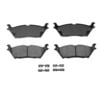 Advics AD1790 Disc Brake Pad Set ADVICS Ultra-Premium Ceramic Brake Pads