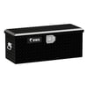 UWS ATV-BLK Cargo Box Gloss Black Aluminum ATV Tool Box (LTL Shipping Only)