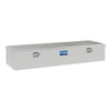 EC20081 by UWS - Bright Aluminum 58" 5th Wheel Truck Tool Box (Heavy Packaging)