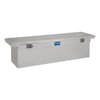 UWS EC10791 Truck Bed Rail-To-Rail Tool Box Bright Aluminum 69" Deep Crossover Tool Box with Low Profile (Heavy Packaging)