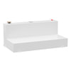 UWS ST-100-L-W Liquid Transfer Tank / Tool Box Unit White 100-Gallon L-Shape Steel Transfer Tank