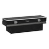UWS TBC-60-N-BLK Truck Tool Box Gloss Black Aluminum 60" Notched Utility Chest Box (LTL Shipping Only)