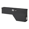UWS FW-48-DS-D-BLK Truck Tool Box Gloss Black Aluminum 48" Driver-Side Wheel Well Tool Box (LTL Shipping Only)