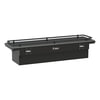 UWS SL-69-LP-MB-R Truck Bed Rail-To-Rail Tool Box Matte Black Aluminum 69" Secure Lock Crossover Truck Tool Box, Low Profile,