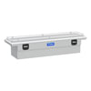 UWS SL-69-LP-R Truck Bed Rail-To-Rail Tool Box Bright Aluminum 69" Secure Lock Crossover Truck Tool Box with Low Profile &