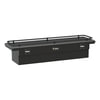 UWS SL-72-LP-MB-R Truck Bed Rail-To-Rail Tool Box Matte Black Aluminum 72" Secure Lock Crossover Truck Tool Box, Low Profile,