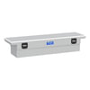UWS SL-72-LP Truck Bed Rail-To-Rail Tool Box Bright Aluminum 72" Secure Lock Truck Tool Box, Low Profile (LTL Shipping Only)