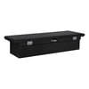 UWS TBS-72-LP-BLK Truck Bed Rail-To-Rail Tool Box Gloss Black Aluminum 72" Truck Tool Box with Low Profile (LTL Shipping