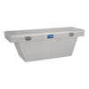 UWS TBSD-63A Truck Bed Rail-To-Rail Tool Box Bright Aluminum 63" Deep Angled Crossover Truck Tool Box (LTL Shipping Only)