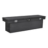 UWS TBSD-69-BLK Truck Bed Rail-To-Rail Tool Box Gloss Black Aluminum 69" Deep Crossover Truck Tool Box