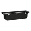 UWS TBSD-72-A-LP-B Truck Bed Rail-To-Rail Tool Box Gloss Black Aluminum 72" Deep Angled Crossover Truck Tool Box with Low