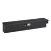 UWS TBSM-72-BLK Truck Bed Side Rail Tool Box Gloss Black Aluminum 72" Truck Side Tool Box (LTL Shipping Only)
