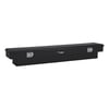 UWS TBS-63-SL-BLK Truck Bed Rail-To-Rail Tool Box Gloss Black Aluminum 63" Slim-Line Crossover Truck Tool Box (LTL Shipping