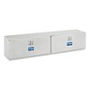 UWS TBTS-90 Truck Bed Side Rail Tool Box Bright Aluminum 90" Double-Door Topside Truck Tool Box