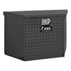 UWS TBV-49-BLK Truck Tool Box Gloss Black Aluminum 49" Trailer Tongue Box (LTL Shipping Only)