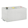 UWS TT-50-R-T-P Liquid Transfer Tank / Tool Box Unit 50-Gallon Rectangle Bright Aluminum Transfer Tank