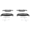 Vaico V108100 Disc Brake Pad Set Brake Pad Set, disc brake