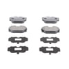 Vaico V208102 Disc Brake Pad Set Juego de pastillas de freno