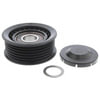 Vaico V45 0103 Accessory Drive Belt Idler Pulley Deflection/Guide Pulley, V-ribbed belt