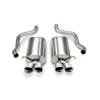 Corsa 14169 Exhaust System Kit 2.5in. Axle-Back Dual Rear Exit with Twin 3.5in. Polished Pro-Series Tips