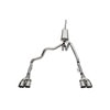 Corsa 21201 Exhaust System Kit 3.0in.-2.5in. Cat-Back Dual Rear Exit Exhaust System with Twin 4.0in. Polished Pro-Series®