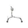 Corsa 21208 Exhaust System Kit 2.75in. Cat-Back Single Side Exit Exhaust System with Single 4.0in. Straight-Cut Polished Tips