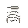Corsa 21035 Exhaust System Kit 3.0in. Cat-Back Dual Rear Exit with Single 5.0in. Satin Polished Straight Cut Tip