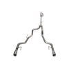 Corsa 21184 Exhaust System Kit 3.0in. to 2.75in. Dual Rear Exit Cat-back Exhaust System with 4.0in. Polished Straight Cut