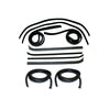 Fairchild KF1006-10 Door Seal Kit Belt Weatherstrip - Window Channel / Door Seal Kit, RH & LH, Inner & Outer