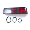 Fairchild KF4059 Window Channel Kit 6 Piece Rear Lamp Tail Light Housing Seal Kit - Molded