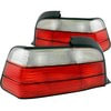 Anzo 221215 Tail Light Set Tail Light Assembly; LED; Red/Clear Lens; Pair;