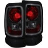 Anzo 211170 Tail Light Set Tail Light Assembly; Dark Smoke Lens; Pair;