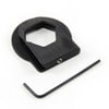 Brandmotion 5000TFAB Interior Rear View Mirror Mounting Hardware Twist Off Style Mirror Mount Adapter Bracket; Converts